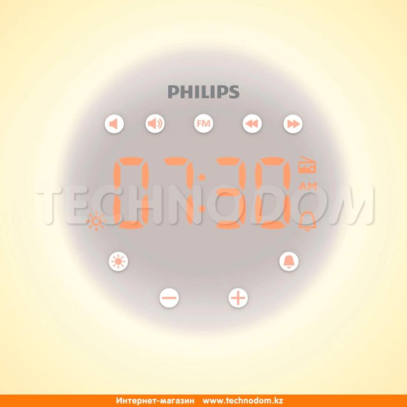 Будильник световой Philips HF-3505 - фото #4, Technodom.kz