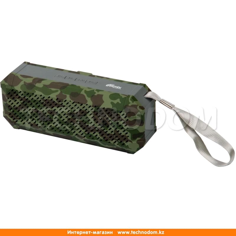 Колонки Bluetooth Ritmix SP-260B, Army Khaki - фото #0, Technodom.kz