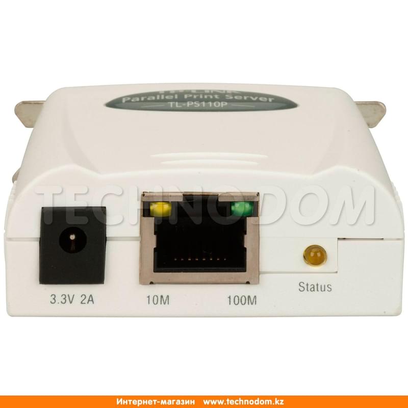 Принт-сервер, TP-Link TL-PS110P, с 1 параллельным портом и 1 портом Fast Ethernet (TL-PS110P) - фото #3, Technodom.kz