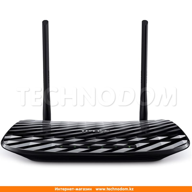 Беспроводной гигабитный маршрутизатор, TP-Link Archer C2, 5 портов + Wi-Fi, 433/300 Mbps (Archer C2) - фото #0, Technodom.kz