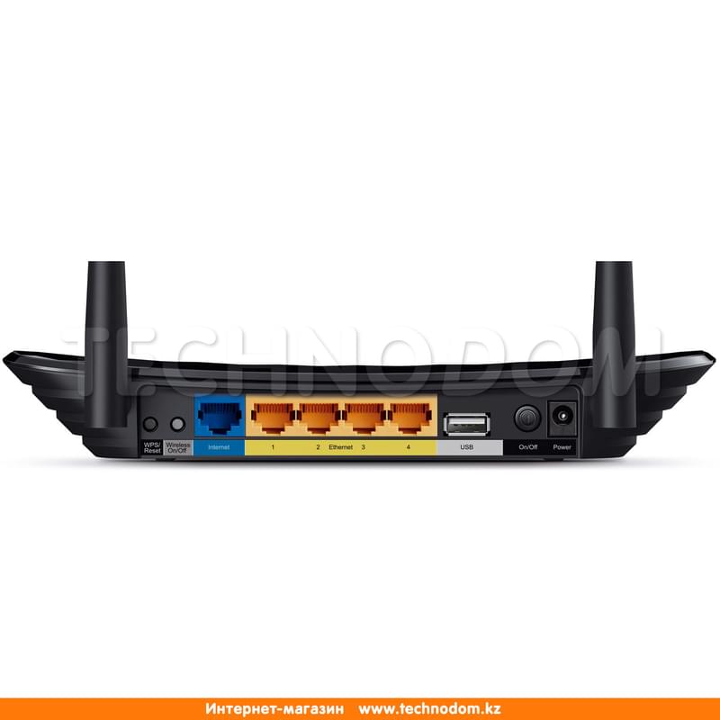 Беспроводной гигабитный маршрутизатор, TP-Link Archer C2, 5 портов + Wi-Fi, 433/300 Mbps (Archer C2) - фото #2, Technodom.kz