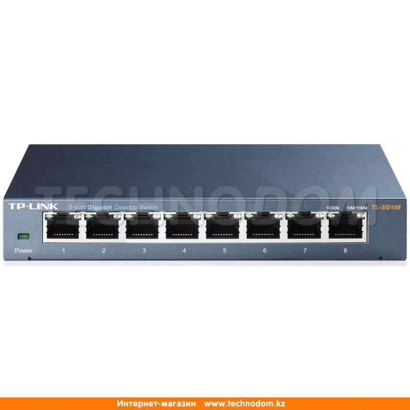 Неуправляемый коммутатор TP-LINK, TL-SG108 - фото #0, Technodom.kz