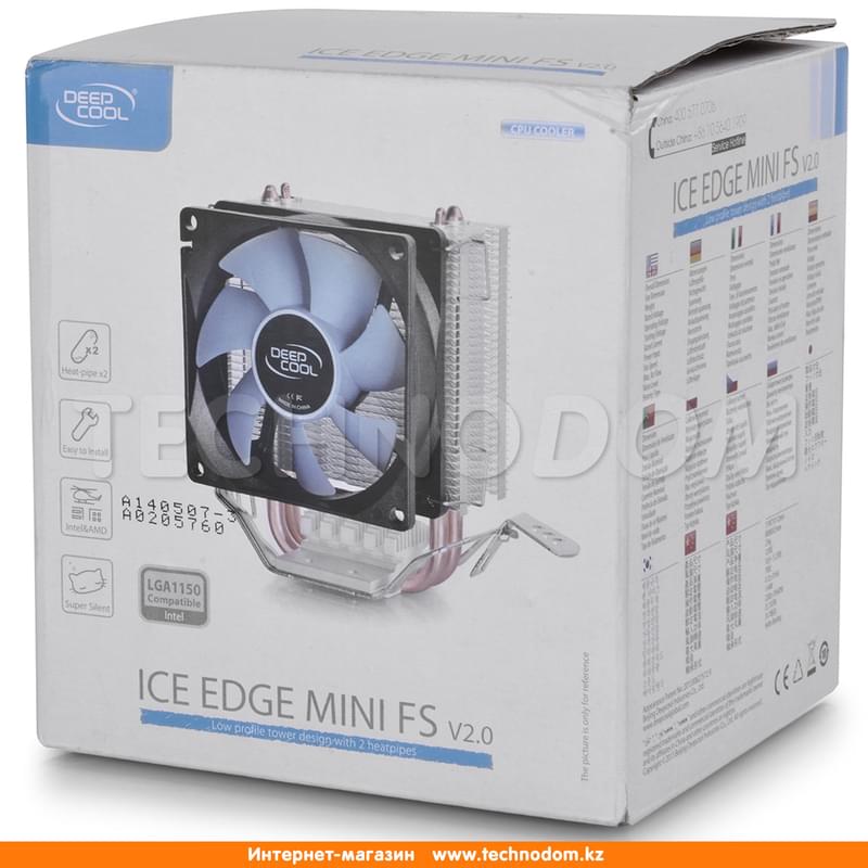 Кулер для CPU Deepcool ICE EDGE MINI FS v2.0 (DP-MCH2-IEMV2) - фото #9, Technodom.kz