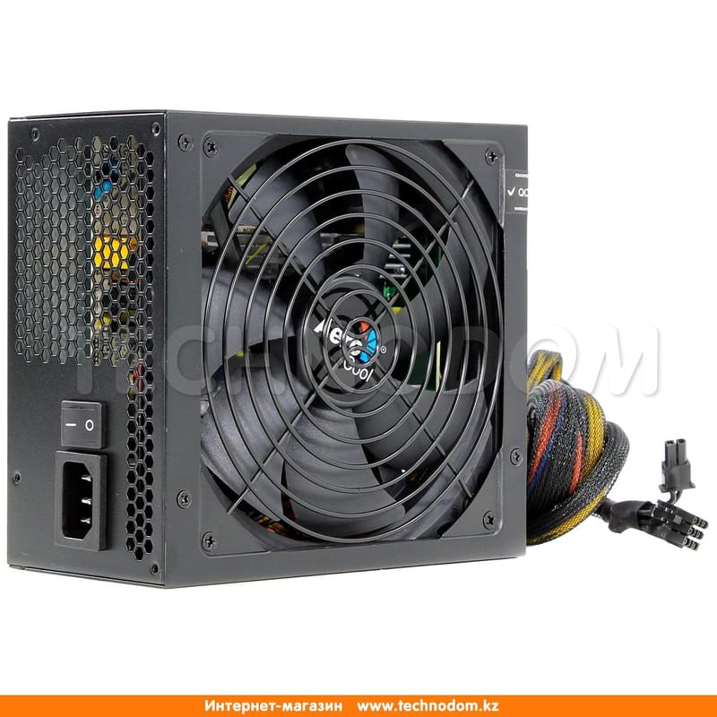 Блок питания Aerocool 750W 20+4 pin, 4+4pin, 7*Sata, 4*Molex, 1*FDD, 4*PCI-E 6+2 pin (KCAS-750M) - фото #0, Technodom.kz