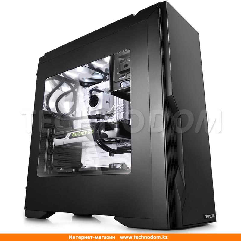 ПК корпус Deepcool DUKASE V2 ATX, Micro ATX, USB 3.0/2.0, HD-Audio+Mic (DP-ATX-DUKBK2BF) - фото #3, Technodom.kz