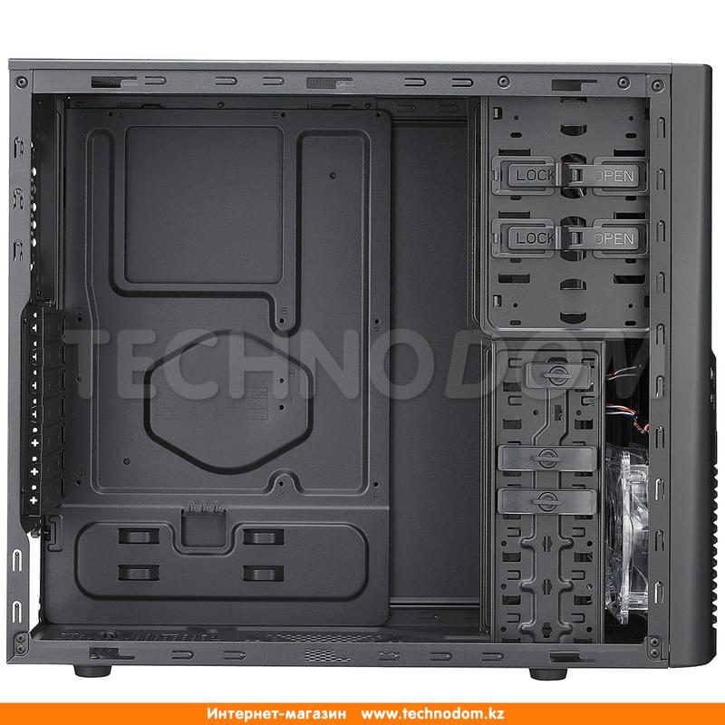ПК корпус Cooler Master Elite 430 ATX Mid Tower, USB 1*3.0/2.0 HD-Audio+Mic (RC-430-KWN6) - фото #3, Technodom.kz