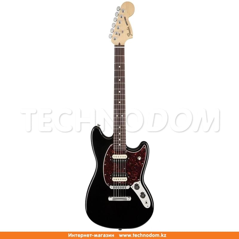 Электро гитара Fender Am Spec Mustang RW BLK 011-4200-306 - фото #0, Technodom.kz