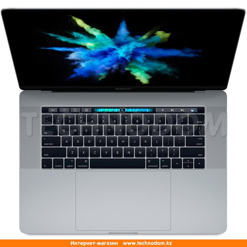 Ноутбук Apple MacBook Pro Touch Bar Retina i7 7700HQ / 16ГБ / 256SSD / Radeon Pro 555 2ГБ / 15.4 /Mac OS X / (MPTR2RU/A) - фото #1, Technodom.kz