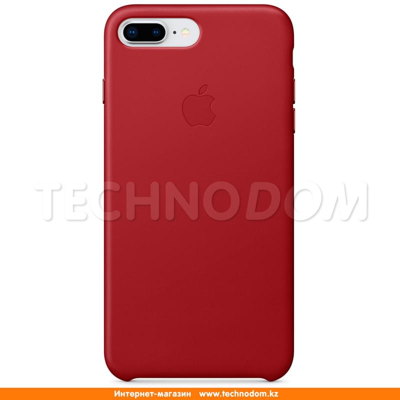 Чехол для iPhone 7 Plus/8 Plus Apple, Кожа, Red (MQHN2ZM/A) - фото #0, Technodom.kz