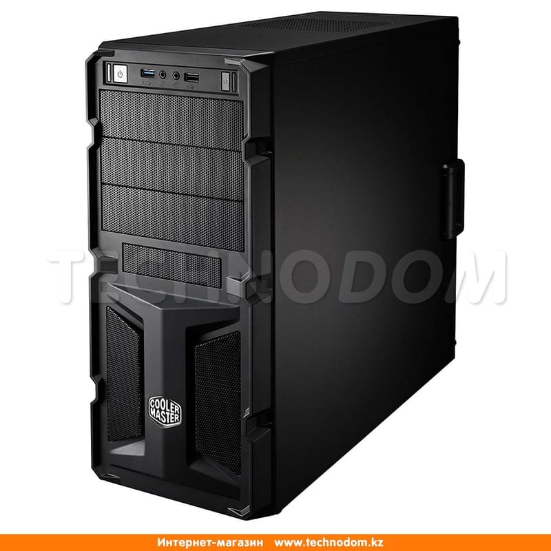 ПК корпус Cooler Master ATX Mid Tower, USB 3.0/2.0, HD-Audio+Mic (RC-K350-KWN2-EN) - фото #1, Technodom.kz