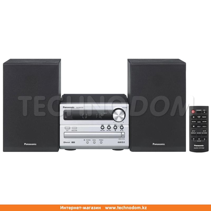 Музыкальный центр Panasonic SC-PM250EE-S - фото #0, Technodom.kz