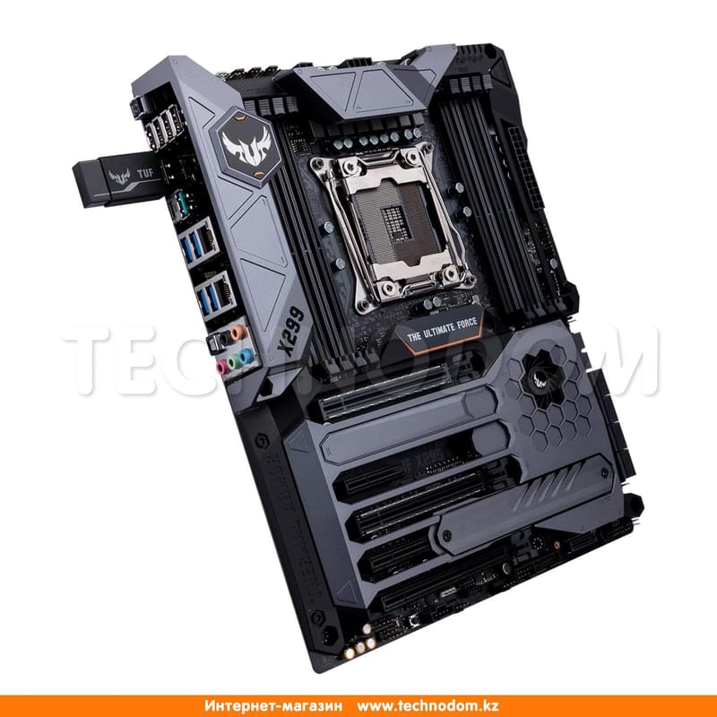 Материнская плата Asus TUF X299 MARK 1 LGA2066 8DDR4 PCI-E 3x16 2x4 1x1 ATX - фото #4, Technodom.kz