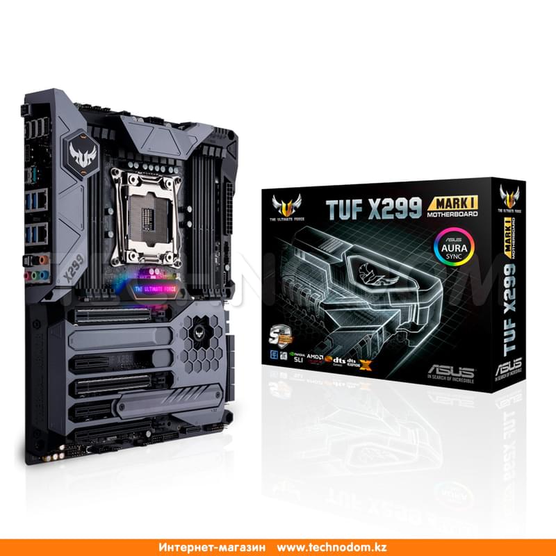 Материнская плата Asus TUF X299 MARK 1 LGA2066 8DDR4 PCI-E 3x16 2x4 1x1 ATX - фото #10, Technodom.kz