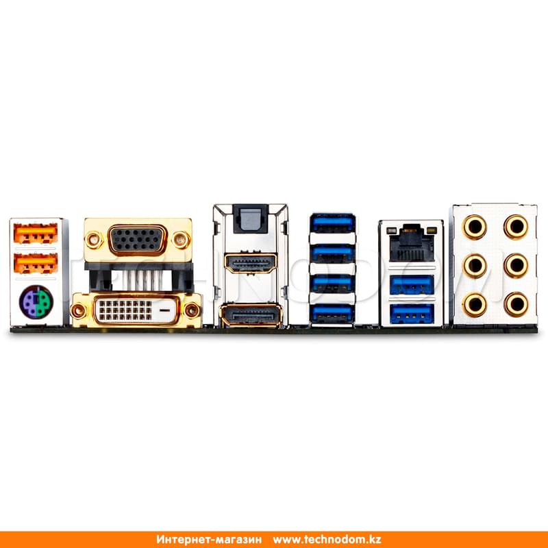 Материнская плата Gigabyte GA-Z97X Gaming GT LGA1150 4DDR3 PCI-E 4x16 3x1 (HDMI+DP+DVI-D+VGA) ATX - фото #4, Technodom.kz