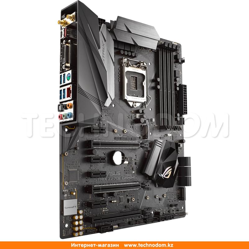 Материнская плата Asus STRIX Z270E Gaming LGA1151 4DDR4 PCI-E 3x16 4x1 (HDMI+DP+DVI-D) ATX - фото #5, Technodom.kz
