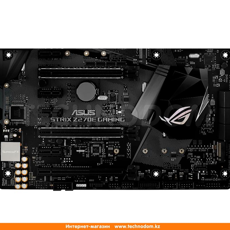 Материнская плата Asus STRIX Z270E Gaming LGA1151 4DDR4 PCI-E 3x16 4x1 (HDMI+DP+DVI-D) ATX - фото #8, Technodom.kz