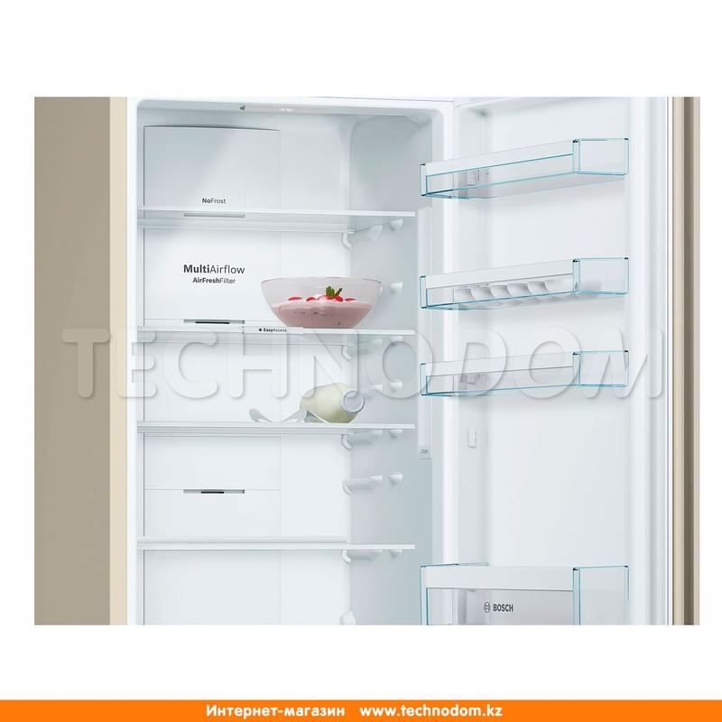 Двухкамерный холодильник Bosch KGN39VK21R - фото #3, Technodom.kz