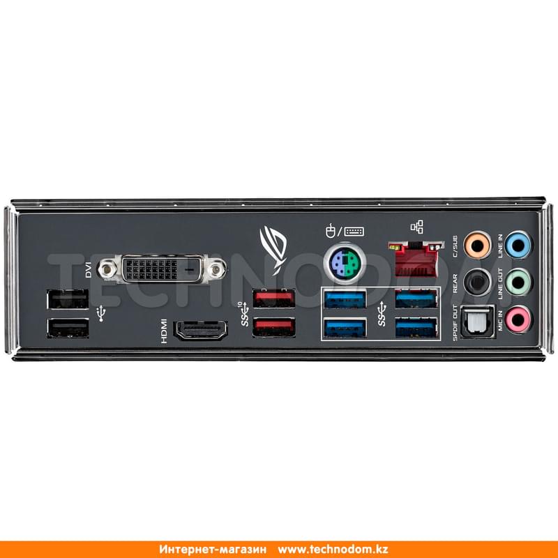 Материнская плата Asus ROG STRIX Z370-H Gaming LGA1151 4DDR4 PCI-E 3x16 3x1 (HDMI+DVI-D) ATX - фото #6, Technodom.kz