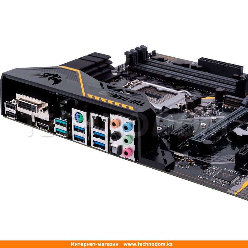 Материнская плата Asus TUF Z370-PRO Gaming LGA1151 4DDR4 PCI-E 3x16 3x1 (HDMI+DVI-D) ATX - фото #7, Technodom.kz