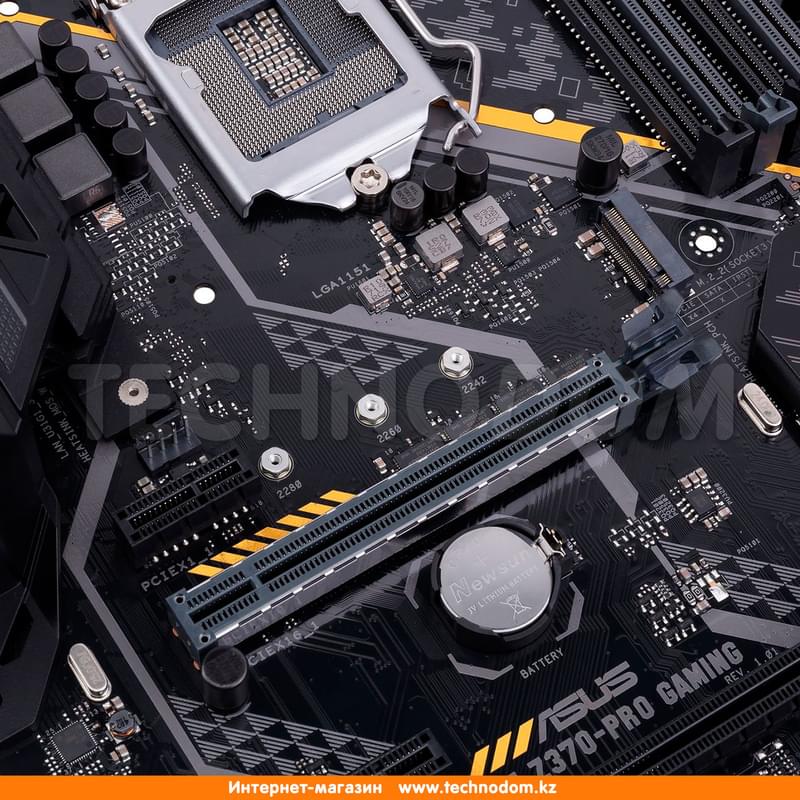 Материнская плата Asus TUF Z370-PRO Gaming LGA1151 4DDR4 PCI-E 3x16 3x1 (HDMI+DVI-D) ATX - фото #8, Technodom.kz