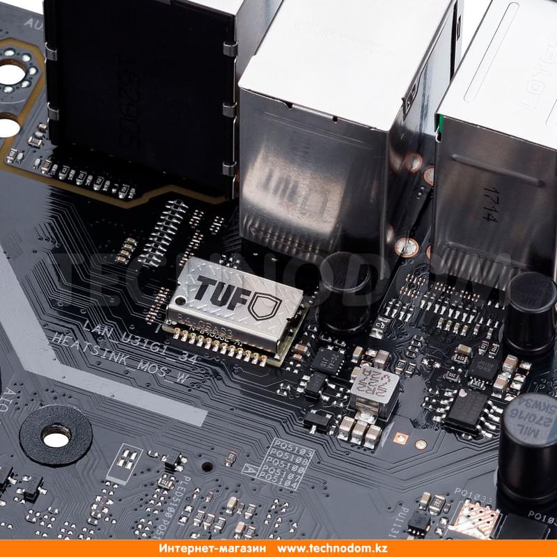 Материнская плата Asus TUF Z370-PRO Gaming LGA1151 4DDR4 PCI-E 3x16 3x1 (HDMI+DVI-D) ATX - фото #10, Technodom.kz