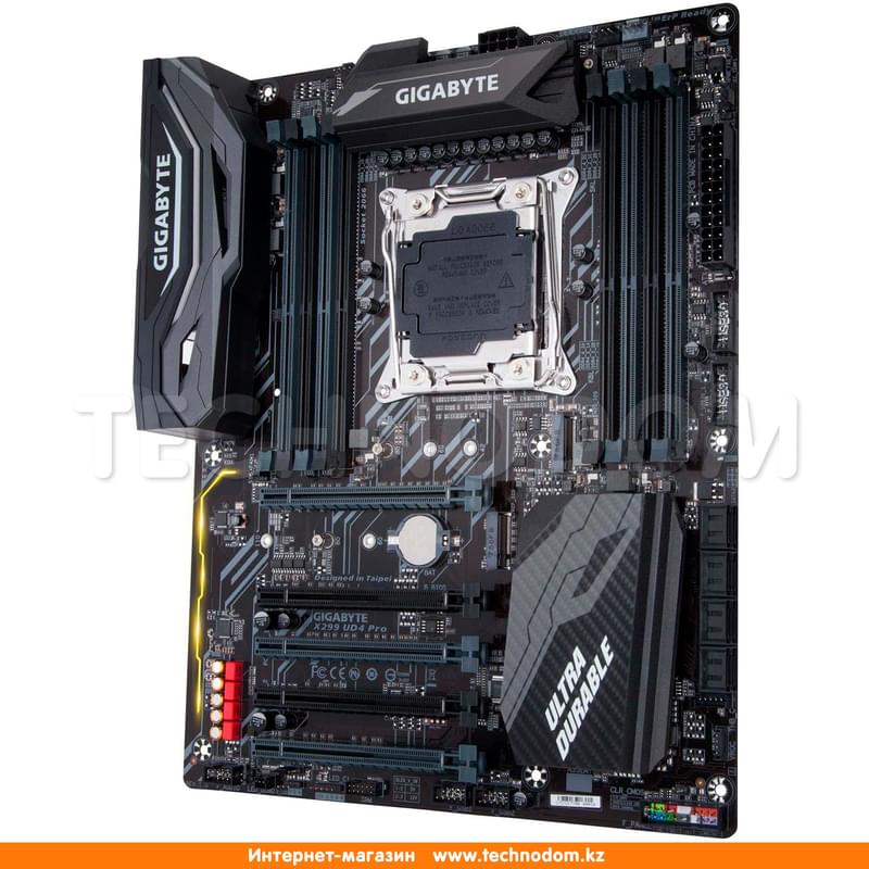 Материнская плата Gigabyte X299 UD4 Pro LGA2066 8DDR4 PCI-E 5x16 ATX - фото #2, Technodom.kz