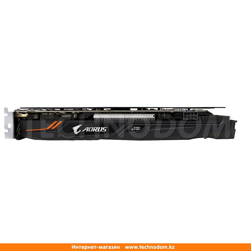 Видеокарта Gigabyte GeForce GTX 1060 6Gb 9Gbps 192bit/GDDR5 (HDMI+3DP+DVI-D)(GV-N1060AORUS-6GD) - фото #2, Technodom.kz