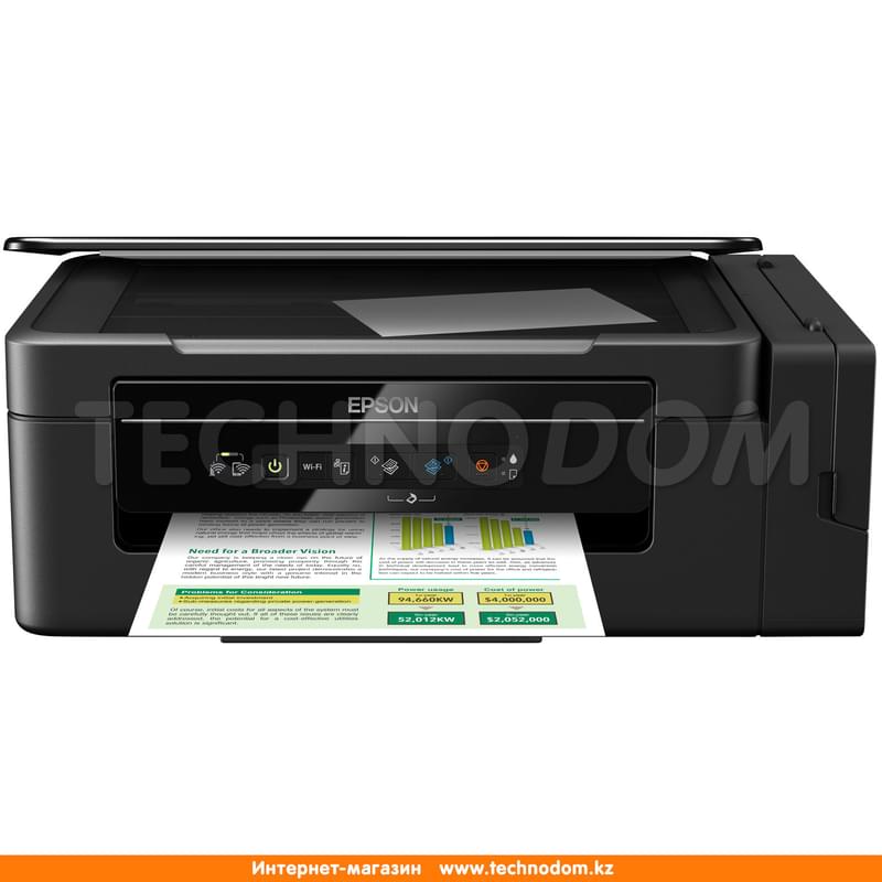 МФУ струйное Epson L-3060 СНПЧ А4-W (C11CG50403) - фото #1, Technodom.kz