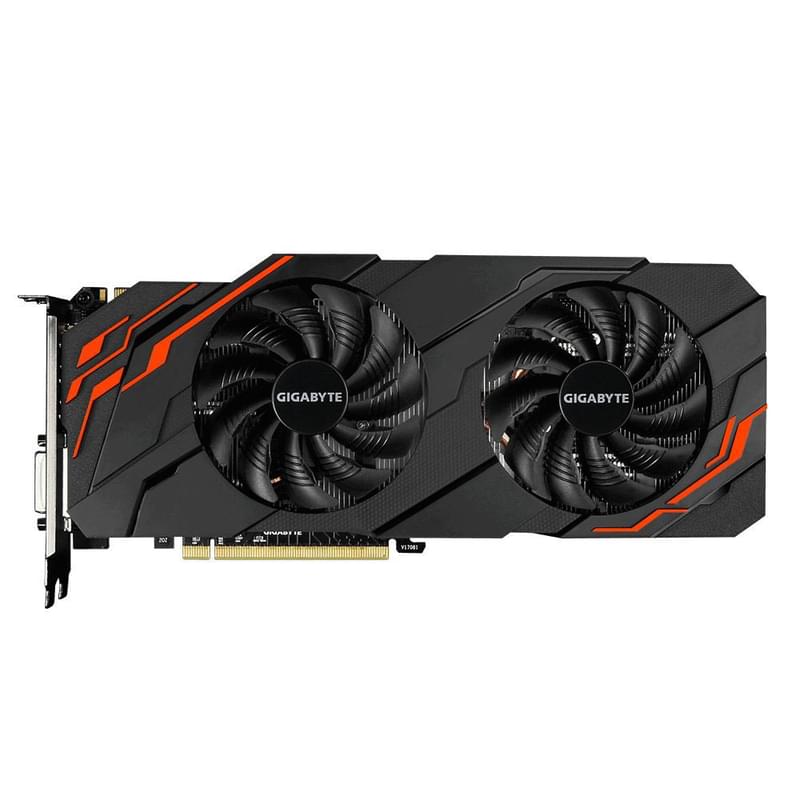 Видеокарта Gigabyte GeForce GTX 1070 Ti 8Gb WINDFORCE 256bit/GDDR5 (HDMI+3DP+DVI-D)(GV-N107TWF2-8GD) - фото #0, Technodom.kz