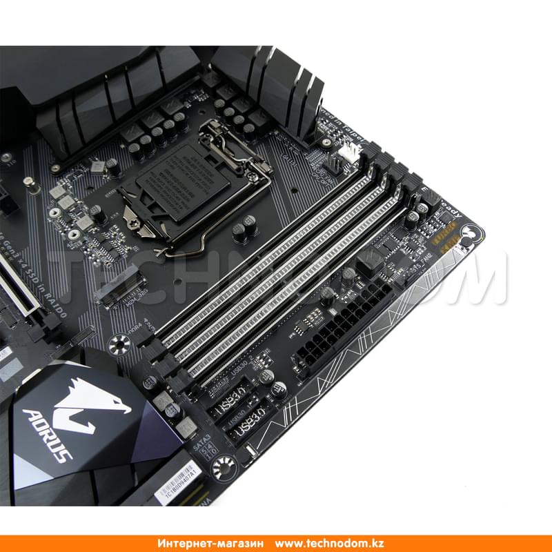 Материнская плата Gigabyte GA-Z270X-Gaming K5 LGA1151 4DDR4 PCI-E 3x16 3x1 (HDMI+DP) ATX - фото #4, Technodom.kz