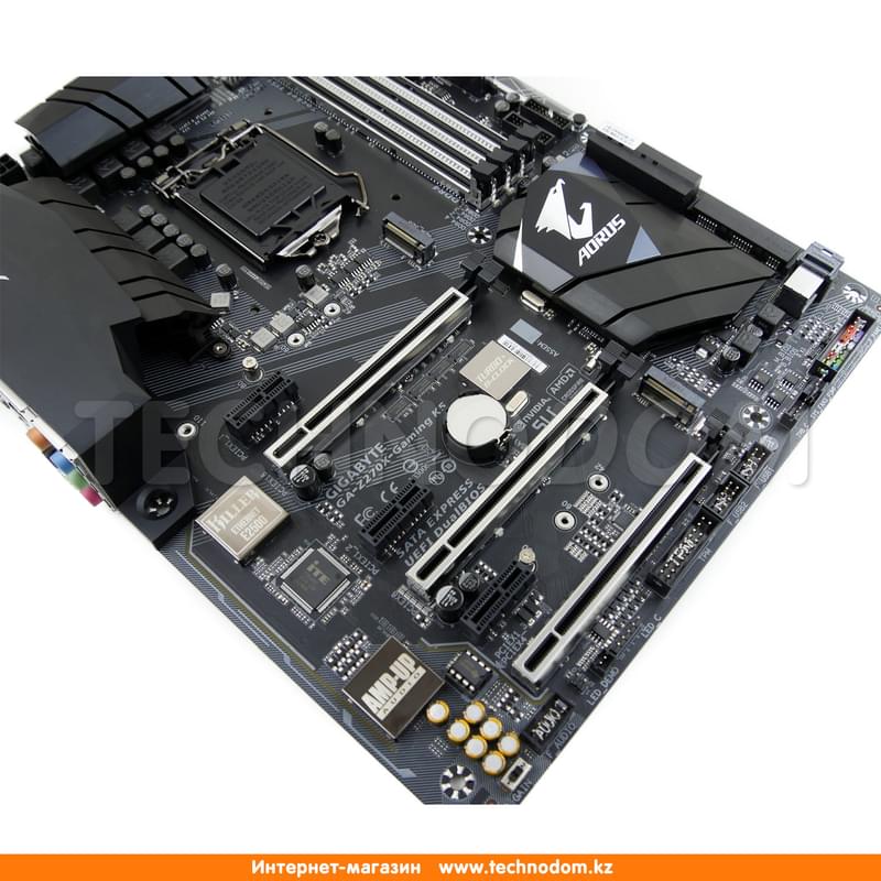 Материнская плата Gigabyte GA-Z270X-Gaming K5 LGA1151 4DDR4 PCI-E 3x16 3x1 (HDMI+DP) ATX - фото #7, Technodom.kz
