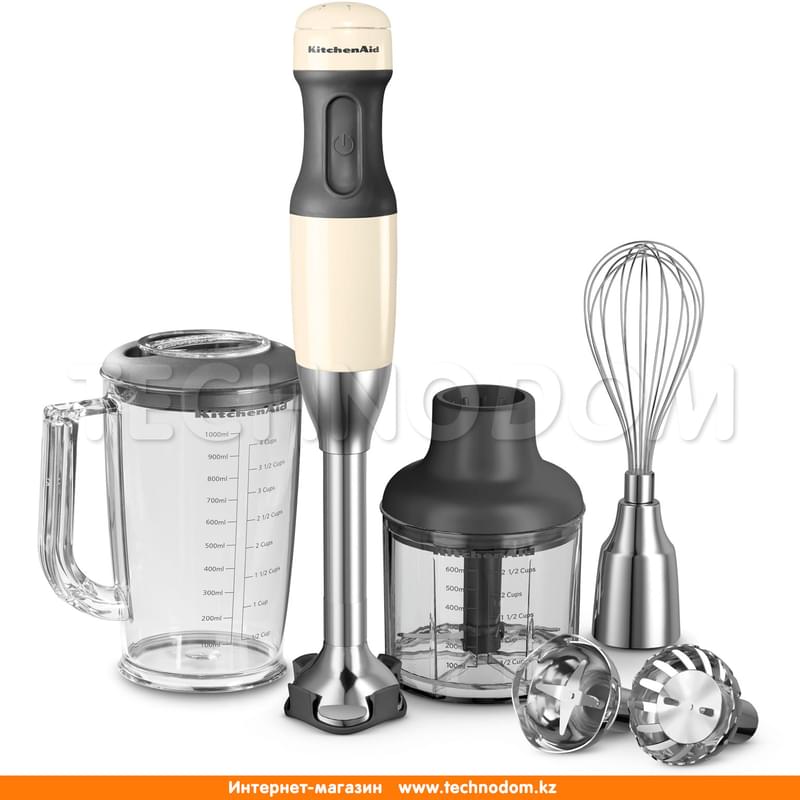 Блендер погружной KitchenAid 5K-HB2571EAC cream - фото #0, Technodom.kz Блендер погружной KitchenAid 5K-HB2571EAC cream - фото #0, Technodom.kz