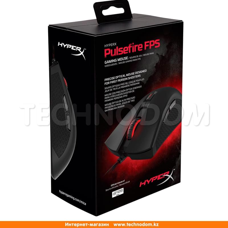 Мышка игровая проводная HyperX Pulsefire FPS, HX-MC001A/EE - фото #4, Technodom.kz