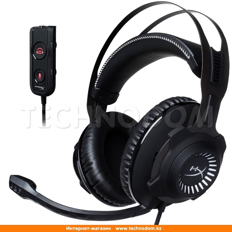 Гарнитура игровая накладная HyperX Cloud Revolver S, Black, HX-HSCRS-GM/EE - фото #1, Technodom.kz