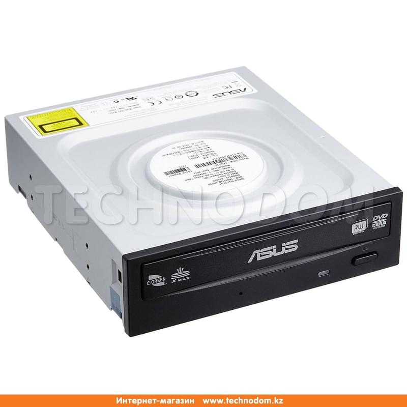 Оптический привод ASUS DRW-24D5MT/BLK/B/AS внутренний, SATA, черный OEM - фото #2, Technodom.kz