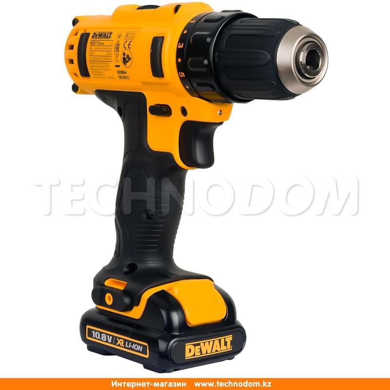 Шуруповерт аккумуляторный DeWALT DCD710C2 LAKA - фото #1, Technodom.kz