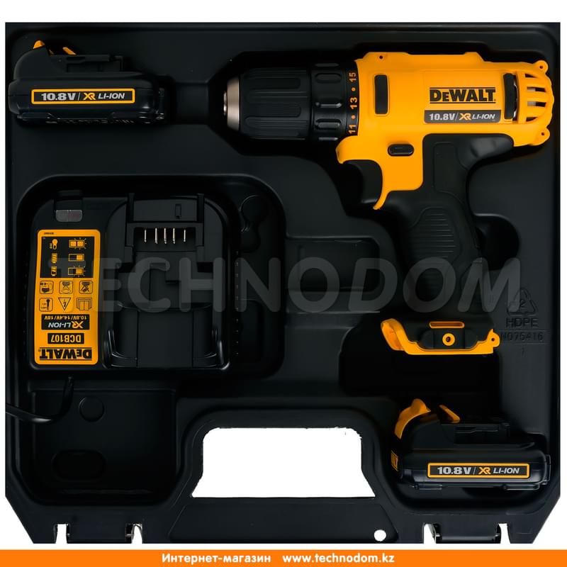 Шуруповерт аккумуляторный DeWALT DCD710C2 LAKA - фото #2, Technodom.kz