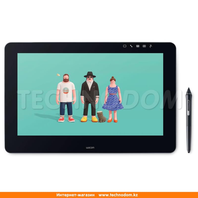 Графический планшет Wacom Cintiq Pro 16 EU, Black (DTH-1620) - фото #0, Technodom.kz