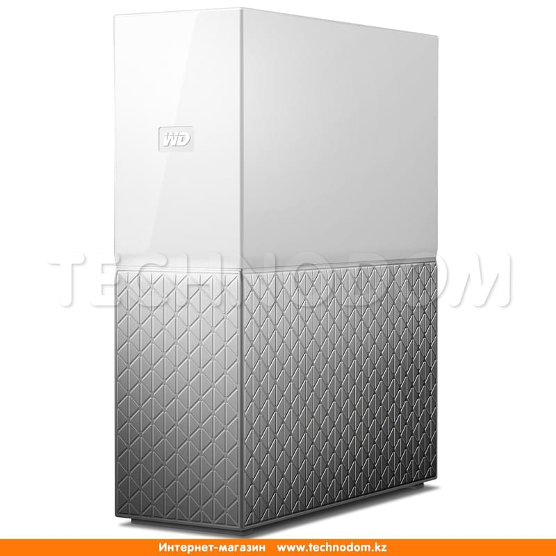 Сетевой RAID-накопитель WD My Cloud Home 4TB 1xHDD 3.5" USB 3.0 Ethernet (WDBVXC0040HWT-EESN) - фото #1, Technodom.kz