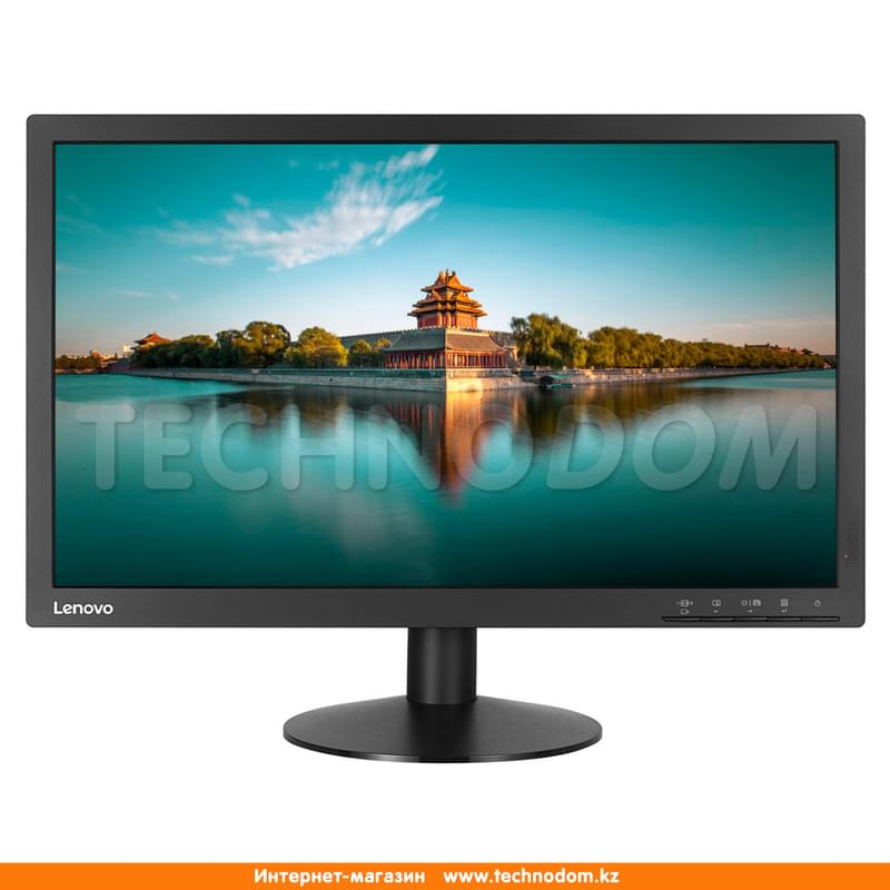 Монитор 21.5" Lenovo T2224d 61B1JAT1EU 1920х1080 16:9 IPS 75ГЦ (DP+VGA) Black - фото #0, Technodom.kz