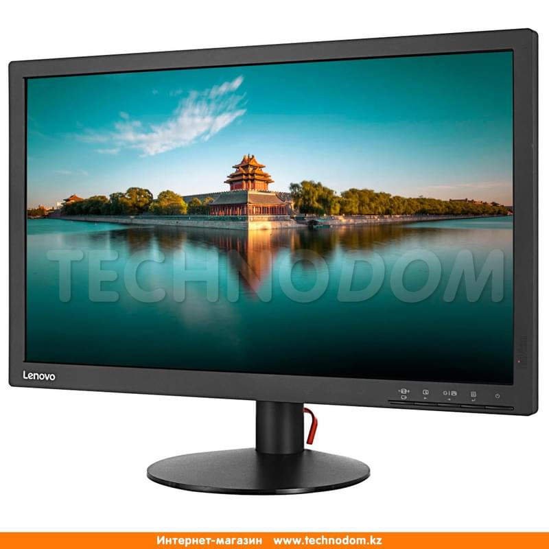 Монитор 21.5" Lenovo T2224d 61B1JAT1EU 1920х1080 16:9 IPS 75ГЦ (DP+VGA) Black - фото #1, Technodom.kz