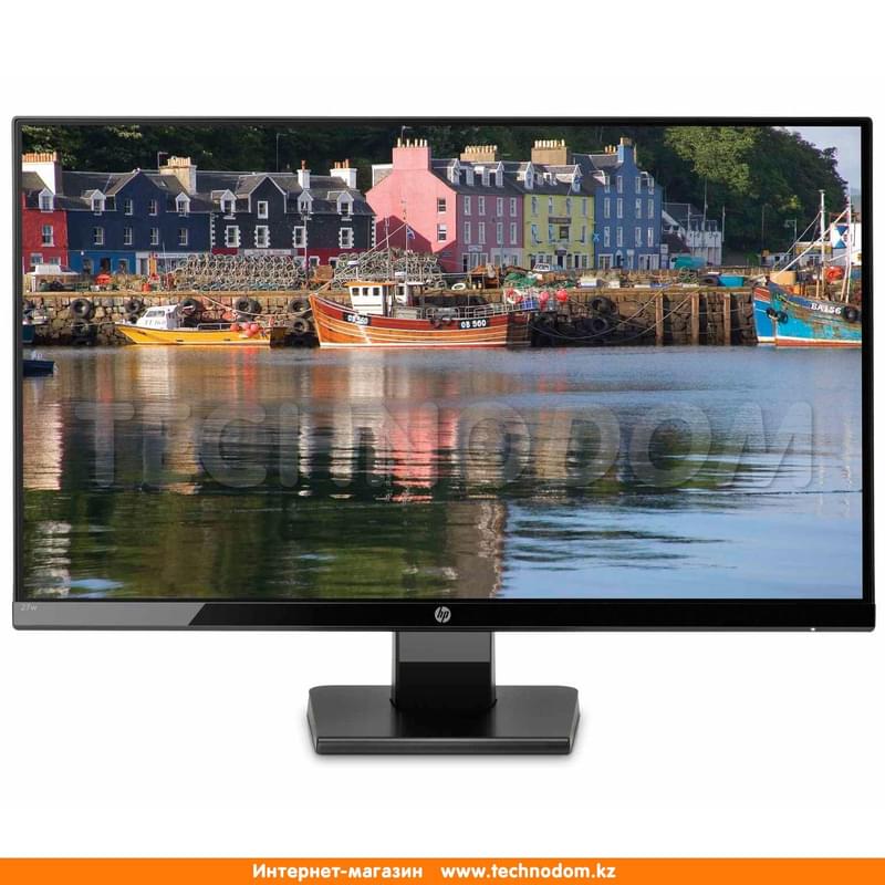 Монитор 27" HP 27w 1JJ98AA 1920x1080 16:9 IPS 60ГЦ (HDMI+VGA) Black - фото #0, Technodom.kz