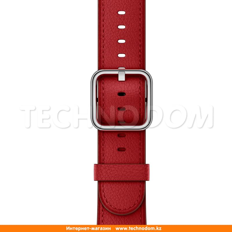 Браслет Apple 42mm Ruby (PRODUCT)RED Classic Buckle (MR3A2ZM/A) - фото #0, Technodom.kz