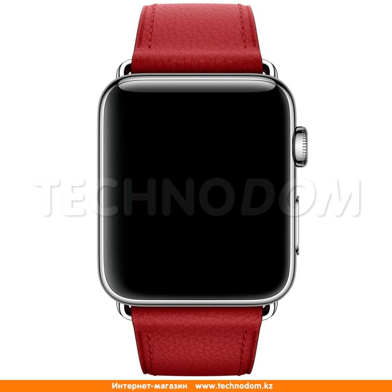 Браслет Apple 42mm Ruby (PRODUCT)RED Classic Buckle (MR3A2ZM/A) - фото #2, Technodom.kz