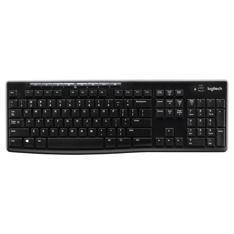 Клавиатура беспроводная USB Logitech Compact K270, 920-003757 - фото #0, Technodom.kz