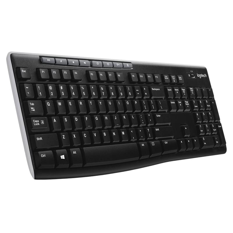 Клавиатура беспроводная USB Logitech Compact K270, 920-003757 - фото #1, Technodom.kz