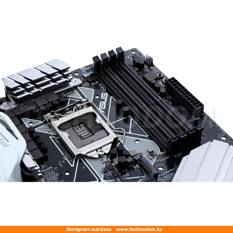 Материнская плата Asus PRIME Z370-A LGA1151 4DDR4 PCI-E 3x16 4x1 (HDMI+DP+DVI-D) ATX - фото #4, Technodom.kz