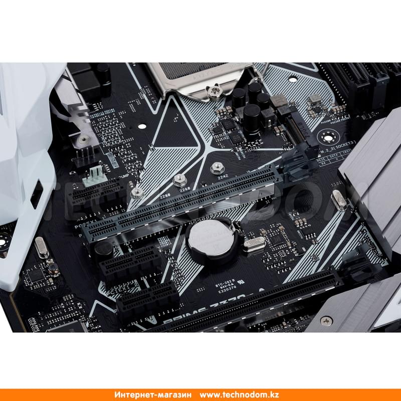 Материнская плата Asus PRIME Z370-A LGA1151 4DDR4 PCI-E 3x16 4x1 (HDMI+DP+DVI-D) ATX - фото #6, Technodom.kz