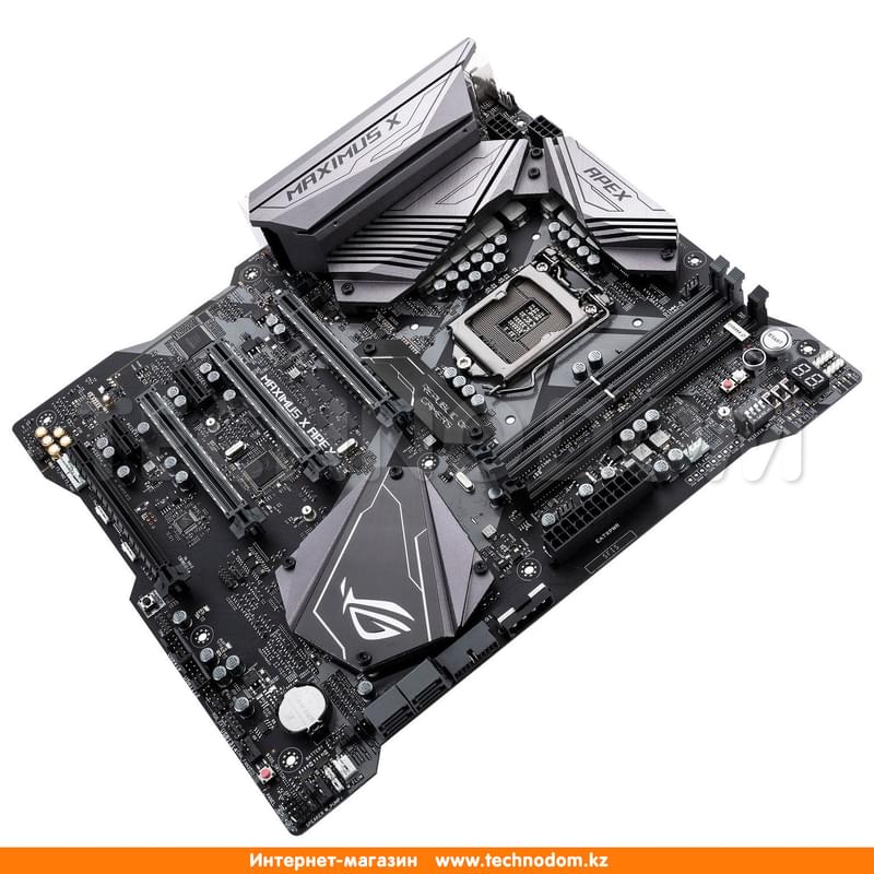 Материнская плата Asus MAXIMUS X APEX Z370 LGA1151 2DDR4 PCI-E 4x16 PCI-E 2x1 (HDMI+DP) EATX - фото #4, Technodom.kz