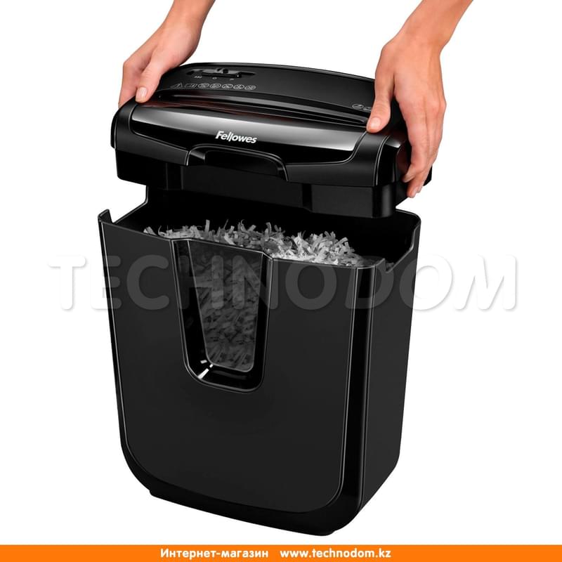 Уничтожитель (шредер) 3 (Р-3) уровень секретности Fellowes, 4*46 мм, 7 л, 14 литров - фото #1, Technodom.kz Уничтожитель (шредер) 3 (Р-3) уровень секретности Fellowes, 4*46 мм, 7 л, 14 литров - фото #1, Technodom.kz